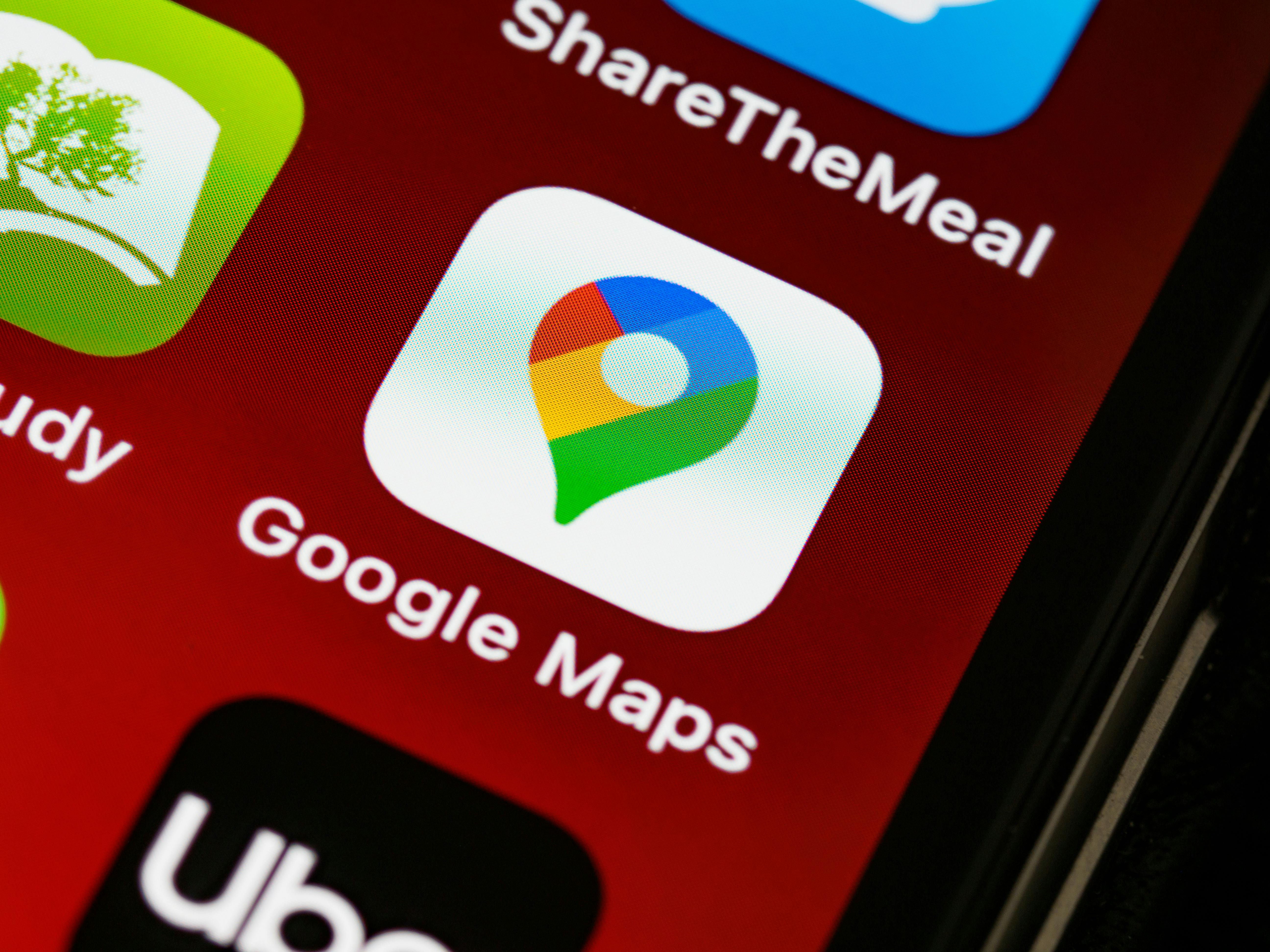 google maps smartphone city
